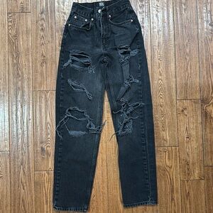 BDG Urban Outfitters High Rise Baggy Size 24